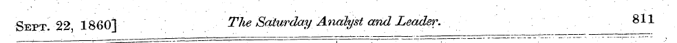 Sept. 22 I860] The Saturday Analyst and ...
