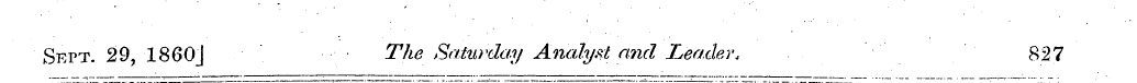 Sept. 29, 1860J The Saturday Analyst and...