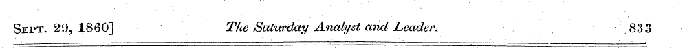 Sept. 20, 1860] The Saturday Analyst and...