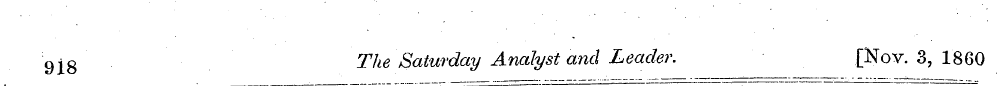 9 j 8 The Saturday Analyst and Leader. [...