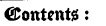 Contents: