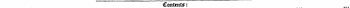 Contents:
