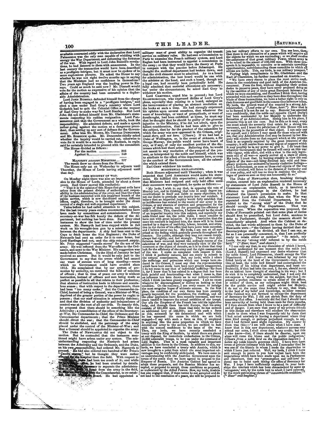 Leader (1850-1860): jS F Y, 1st edition - Untitled Article