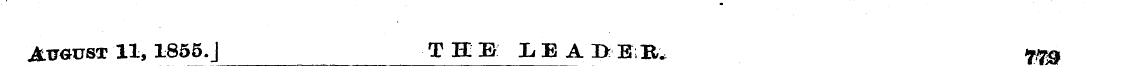 August 11, 1855. J T H B LEAD B;B. Wi9