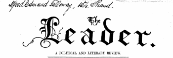 •fifetCe^ H^ w&fivihf ' A&£^ &%atu/ ^ / ^e after* A POLITICAL AND LITERAEY KEVIEW.