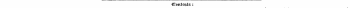 Contents: