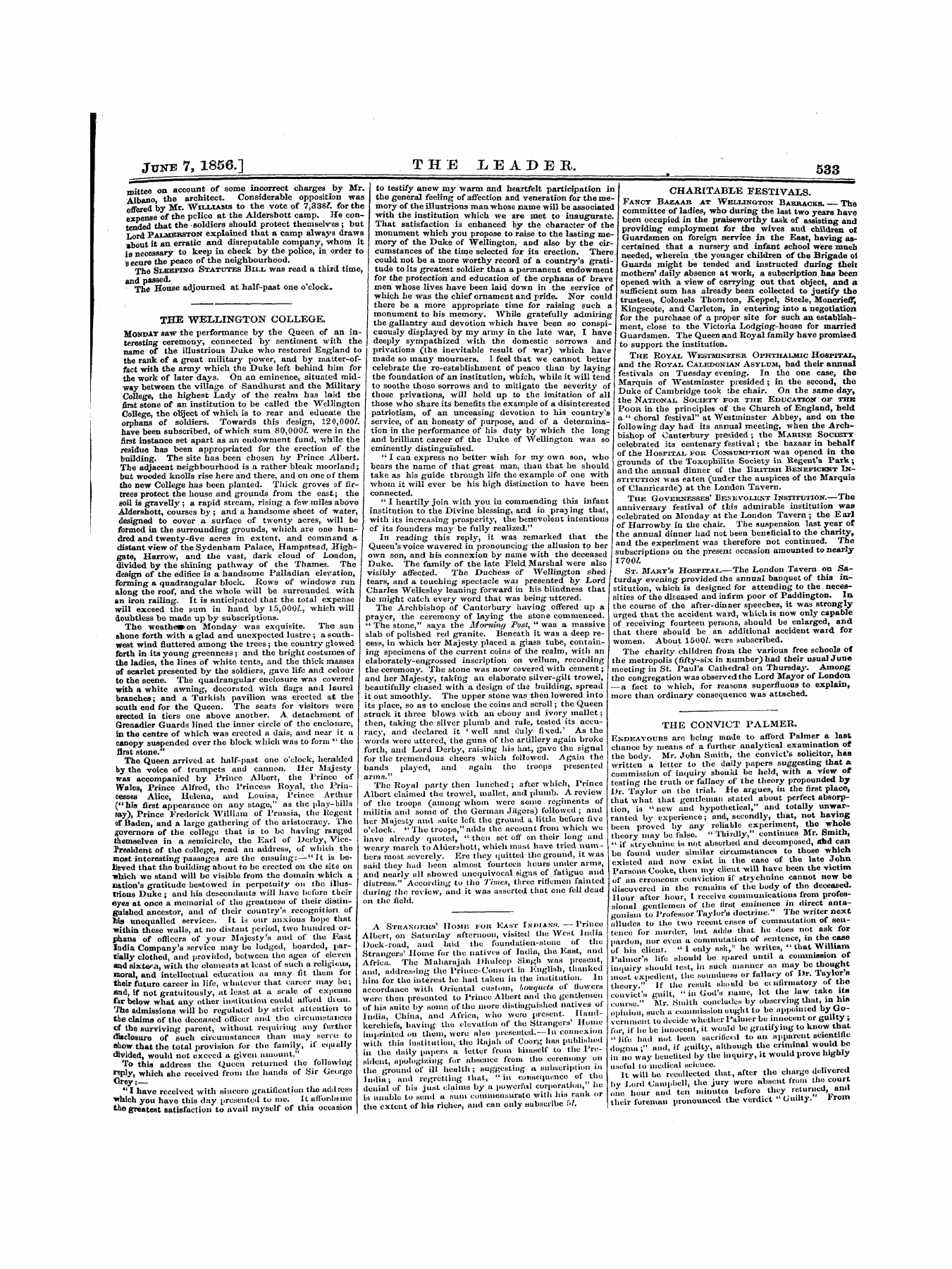 Leader (1850-1860): jS F Y, 1st edition - Untitled Article