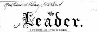 ! c/^^^m ^rp^ ^dMh^^ , Sk&^frfopt/. ¦ // ¦ ¦ ¦ . . // ¦ /: ¦ , - ;¦ : /04-(^ r ^^^" \ f . vvV ^^ \s ? 1 . A POLITICAL AND LITERAEY REVIEW. the