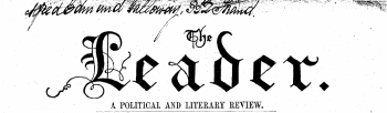 «rp ¦¦ ¦ ¦ ¦ ¦/ . ^r ^ / "^' s^^V' VV"V V -V ? A POLITICAL AND LITERARY REVIEW.
