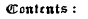 Contents :