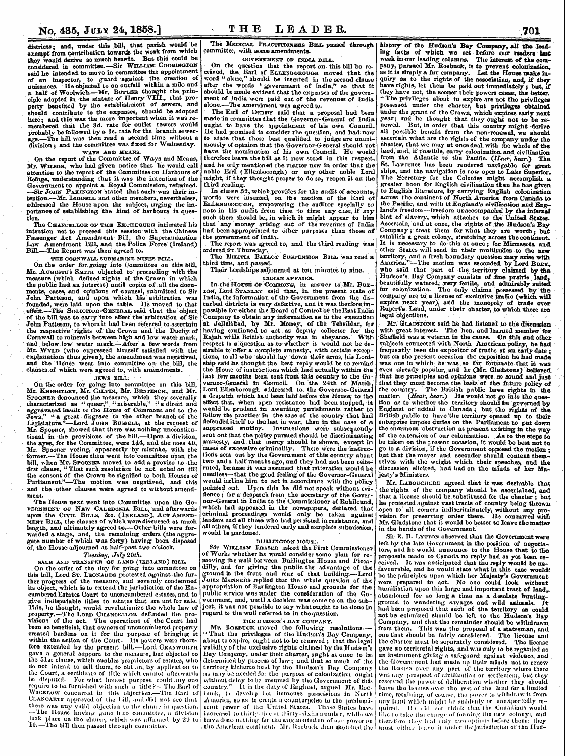 Leader (1850-1860): jS F Y, 1st edition - Untitled Article