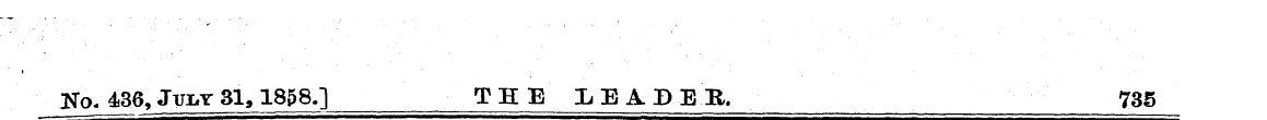 #0. 436, Jui/r 31,18&8.] THE LEADER, 735