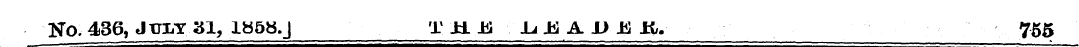 Ko.436, JXTIiY . .31, 1858.J T JA M JL M...