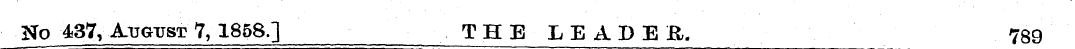 jgo 437, .A.TOTOP 7, 1858.] .-THE LEADER...
