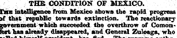 THE CONDITION OF MEXICO. JFbb intelligen...