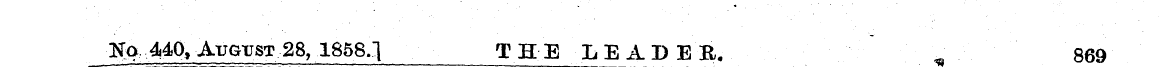 JSTq 440 * August 28, .1868.1 T H E L E ...