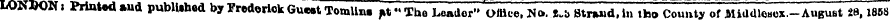 LOMK)N J Printed and publldud by Frederi...