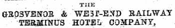 THE GSQSyENOIt & WEST-END RAILWAY TERMINUS HOTEL COMPANY,