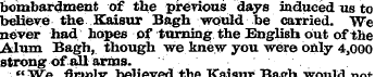 A NATIVE LEADER ON THE MUTINIES.