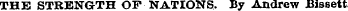 THV strenpth of nations b» Andrew THJti bXKJfiWfcrlH UJ&gt; • WAriUATb.. uy Anarew JMssett