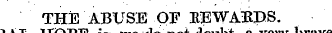 THF/ABUSE OF KEWAItBS. is do not ( loubt b