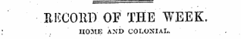 MC011T) OF THE WEEK. ; , HOME AXD COLONIAL. .