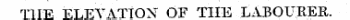 THE ELEVATION OF THE LABOURER.