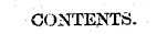 CONTENTS.