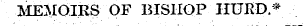MEMOIRS OF BISHOP IIUED.* .- .