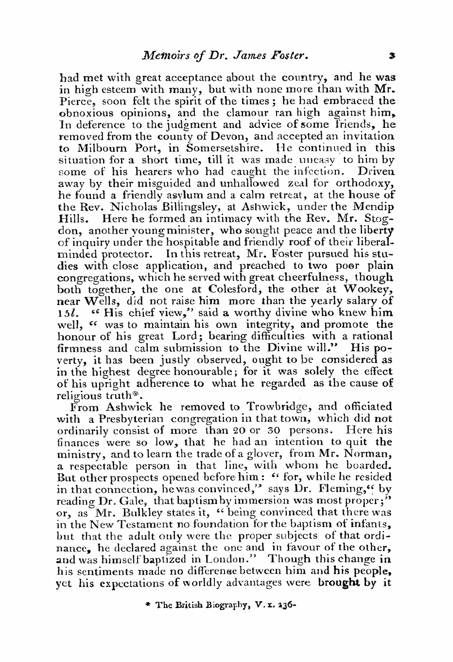 Monthly Repository (1806-1838) and Unitarian Chronicle (1832-1833): F Y, 1st edition - Untitled Article