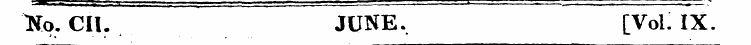 No. Cil. JUNE. [Vol. IX. -jg ....', , ¦ ...