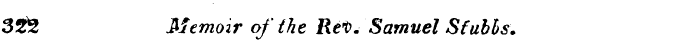 3t2 Memoir of the ReD. Samuel Sfubls.