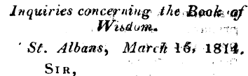 Inquiries concerning the£}&ofe<qf , IVih...