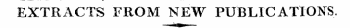EXTRACTS FROM NEW PUBLICATIONS.