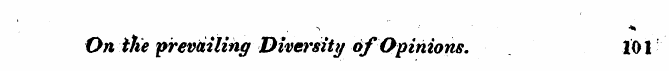 On the prevailing Diversity of Opinions....