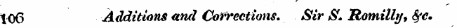 s \qQ Additions and Corrections. Sir j& ...