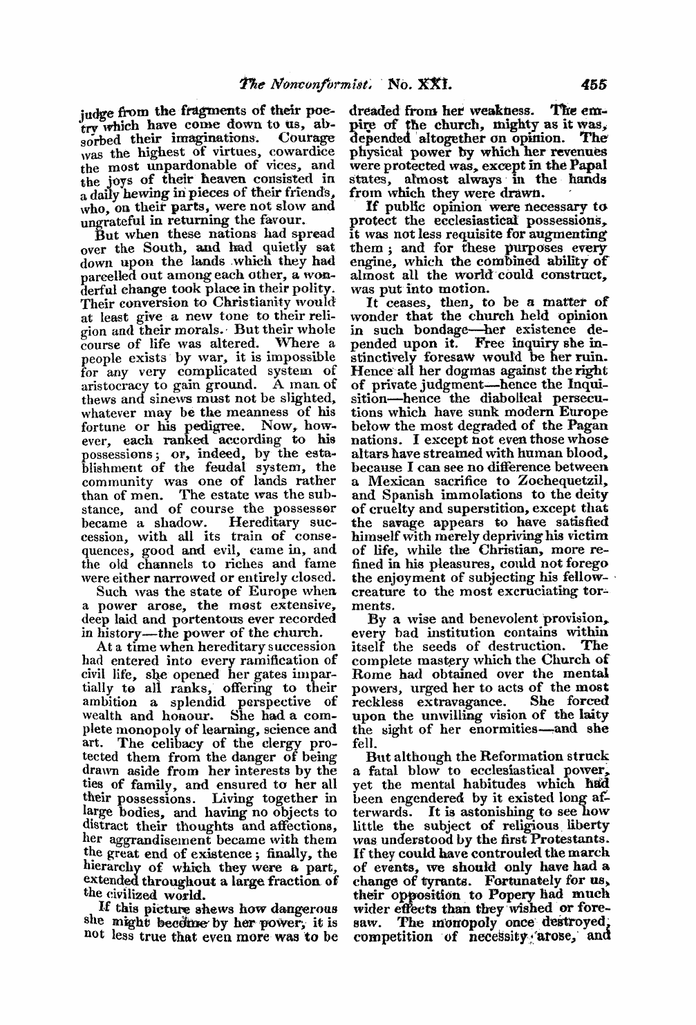 Monthly Repository (1806-1838) and Unitarian Chronicle (1832-1833): F Y, 1st edition - Untitled Article