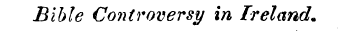 Bible Controversy in Ireland.