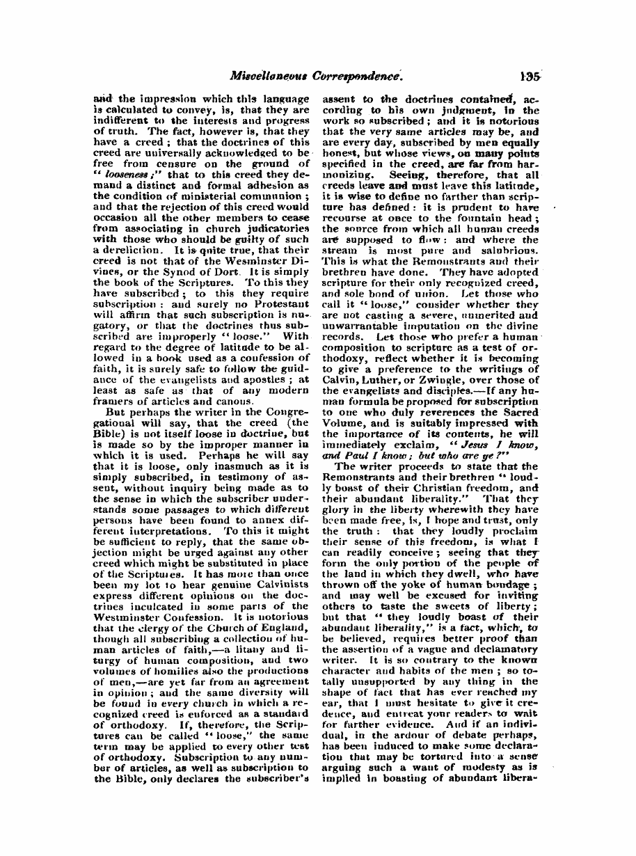 Monthly Repository (1806-1838) and Unitarian Chronicle (1832-1833): F Y, 1st edition - Untitled Article