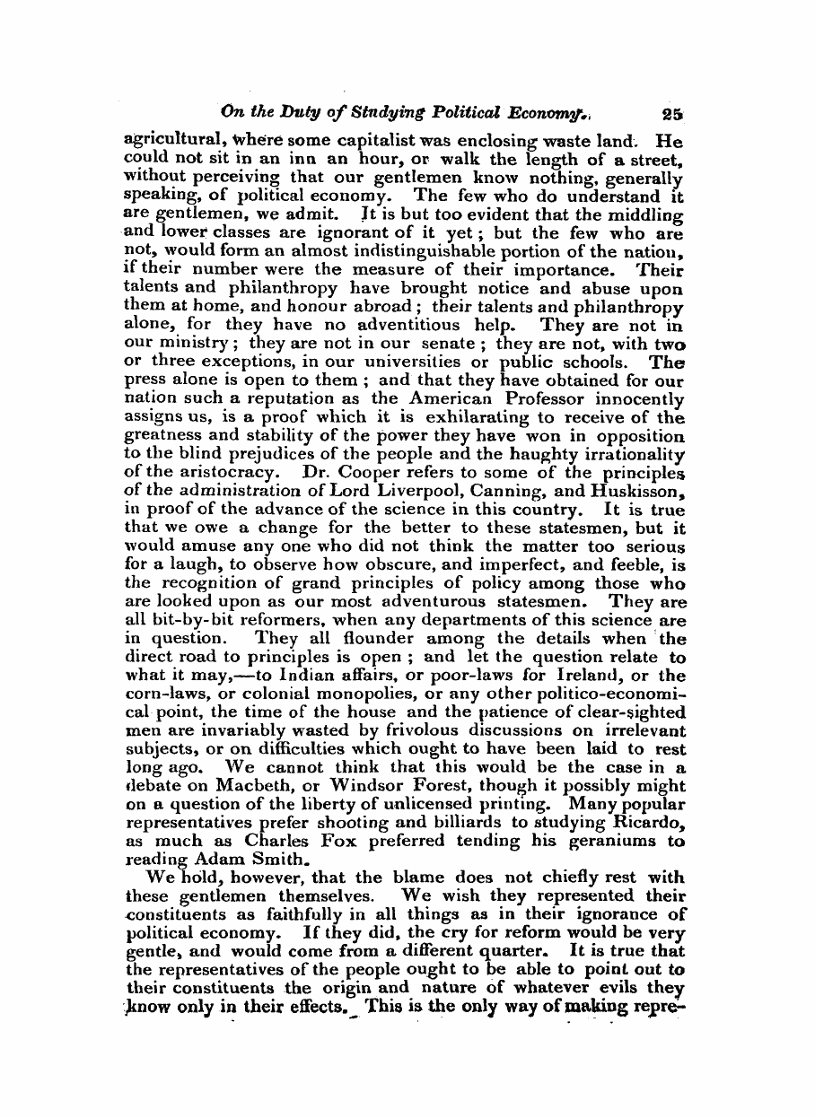 Monthly Repository (1806-1838) and Unitarian Chronicle (1832-1833): F Y, 1st edition - Untitled Article