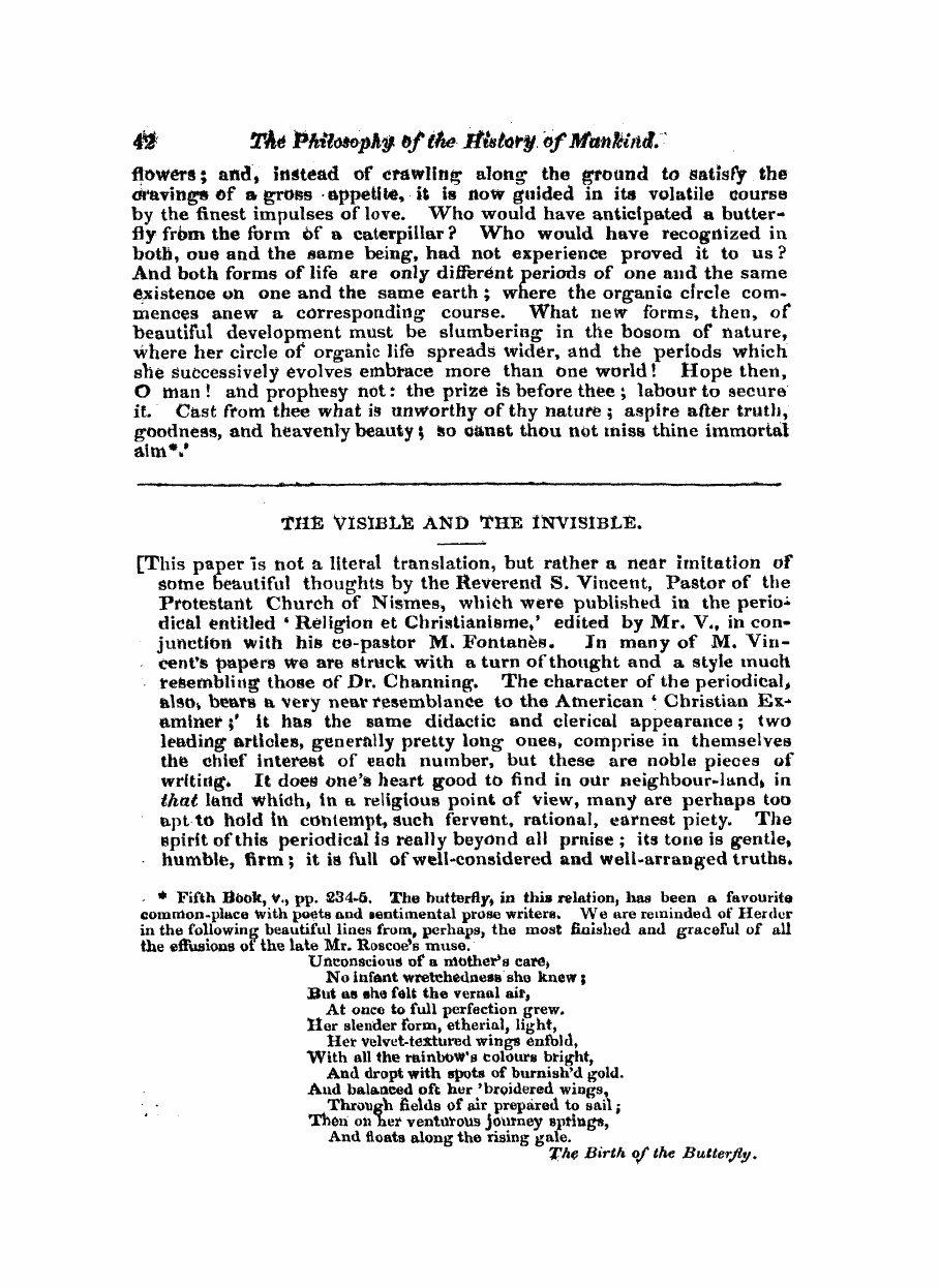 Monthly Repository (1806-1838) and Unitarian Chronicle (1832-1833): F Y, 1st edition - Untitled Article