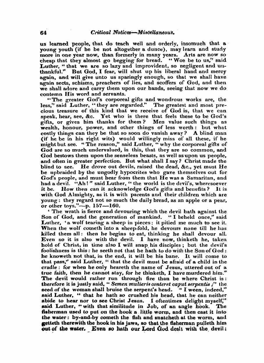 Monthly Repository (1806-1838) and Unitarian Chronicle (1832-1833): F Y, 1st edition - Untitled Article