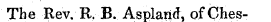 The Rev. R. B. Asplamf, of Ches-