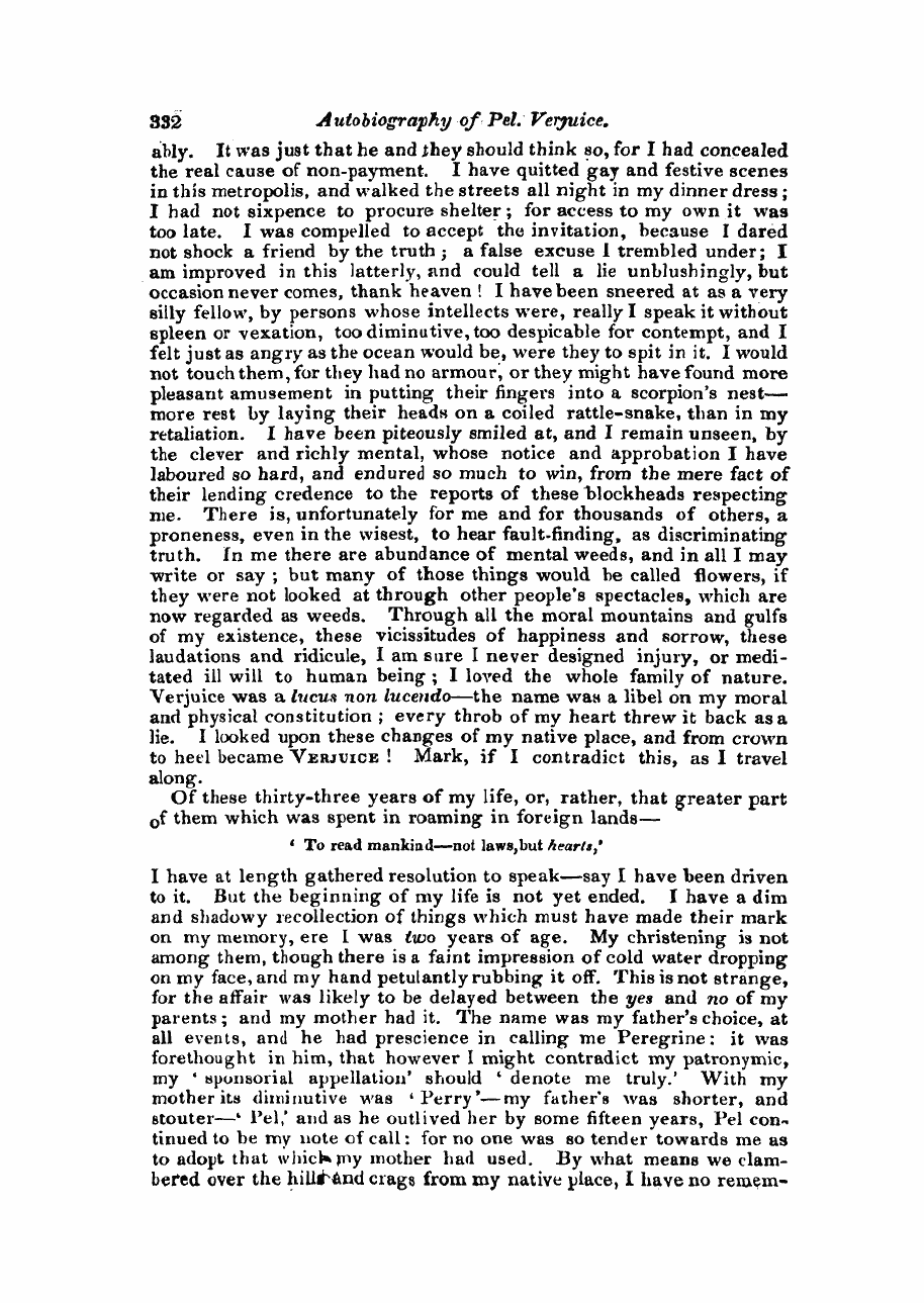 Monthly Repository (1806-1838) and Unitarian Chronicle (1832-1833): F Y, 1st edition - Untitled Article