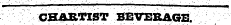 CHARTIST BEVERAGE.