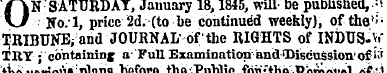 ON SATURDAY, January 18,1845,'will- Be p...