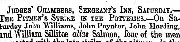 Judoes ' Chambers, Sergeant's Inn, Satur...