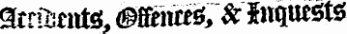 Sfcrifccitte, #ffimre«S #inquest*