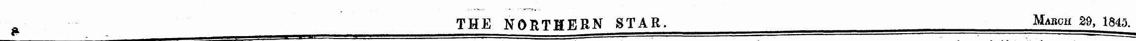 ^ THE NORTHERN STAR. March 29, lfra