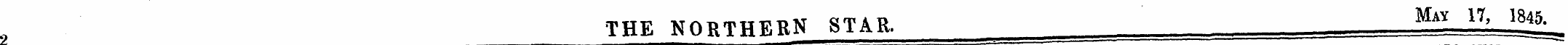 THE NORTHERN STAR. May 17 ' 1849 ^
